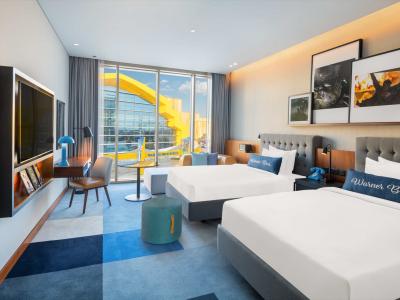 The WB Abu Dhabi, Curio Collection by Hilton - Two Double Beds Artist Room
