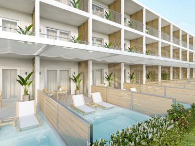 Angela Beach Hotel - Doppelzimmer Comfort private Pool