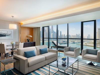Hilton Dubai Palm Jumeirah - Executive Room Meerblick