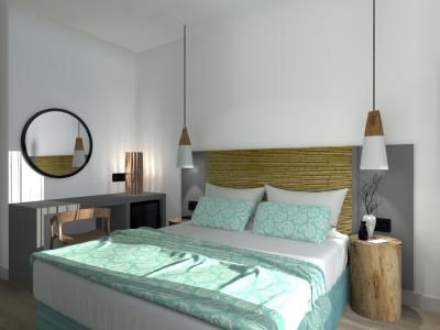 White Dreams Resort - Doppelzimmer Poolseite Kriamos mit Daybed