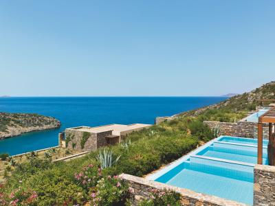 Daios Cove - Doppelzimmer Deluxe mit privat Pool